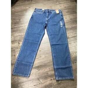 Levis 550 Relaxed Fit Big & Tall Mens Jeans 40 X 36 Blue Denim Casual Wear NWT